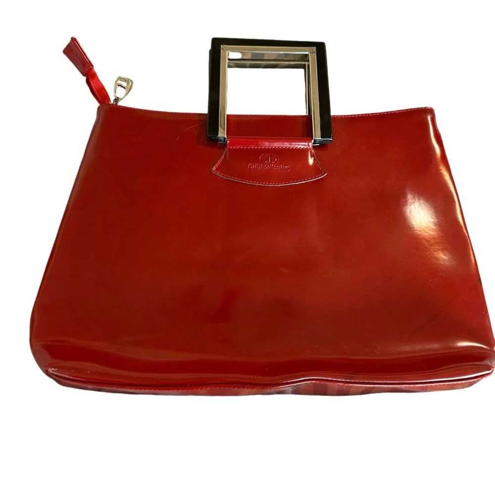 Caidi Collection Red handbag - Picture 3 of 8